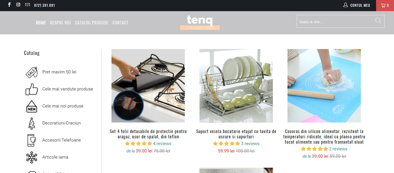 magazin online de Home&Deco tenq