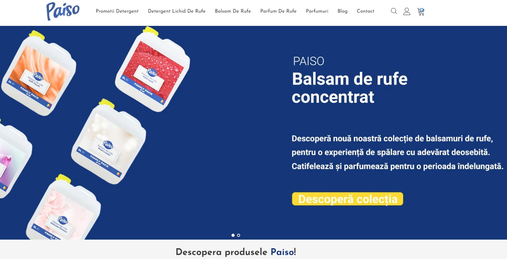 Detergent Lichid De Rufe Paiso