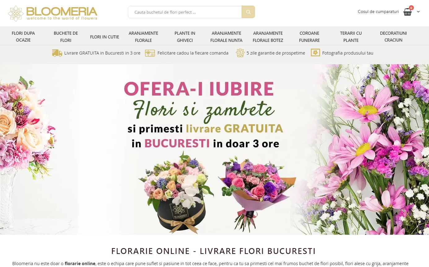 florarie online Bloomeria