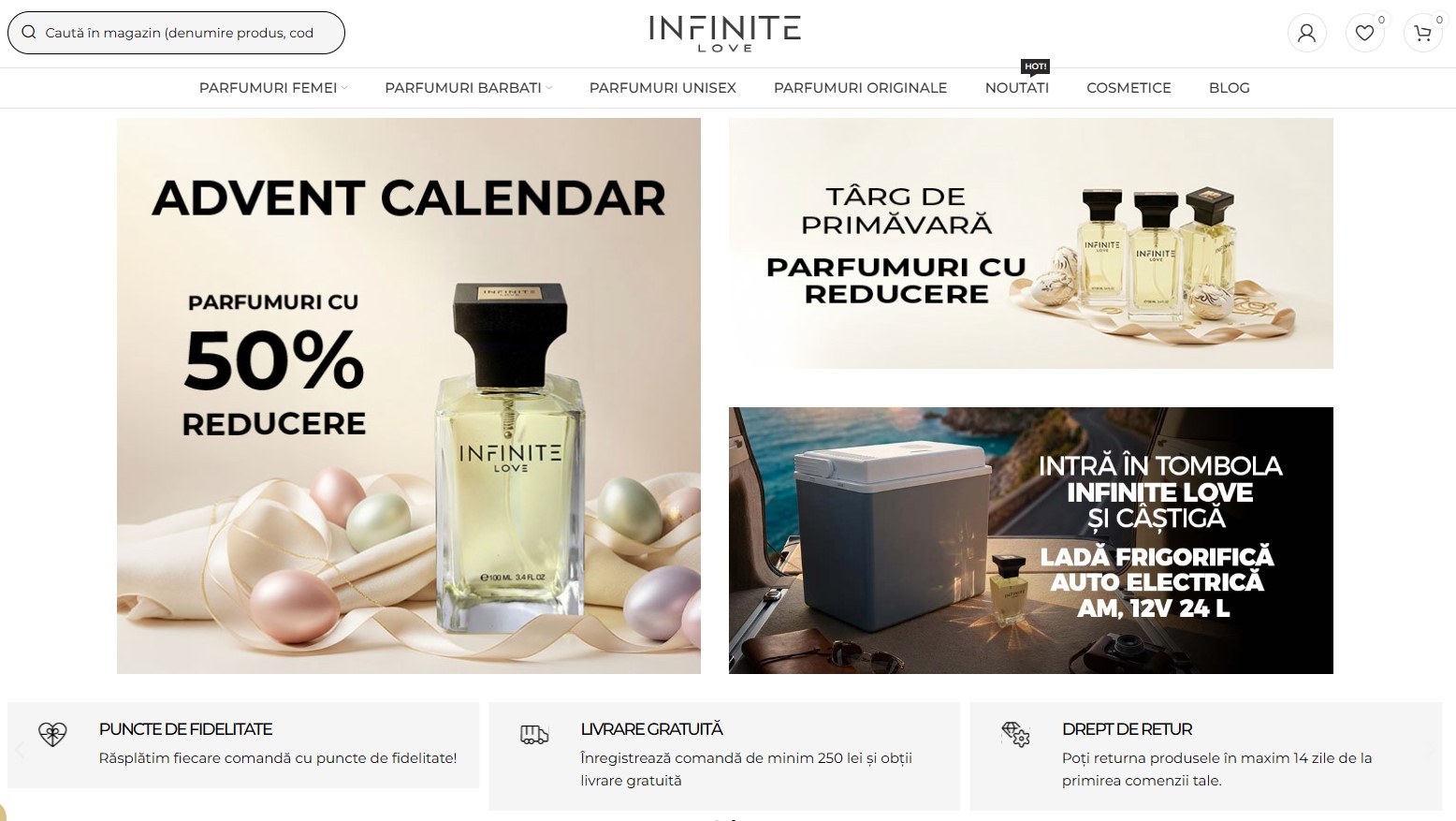 parfumuri persistente Infinite Love