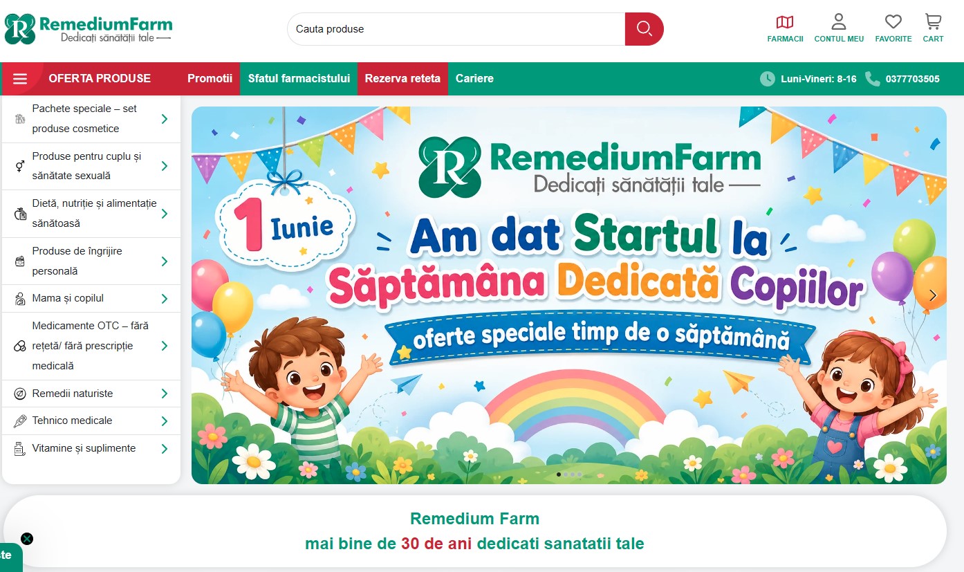 produse farmaceutice Remedium Farm